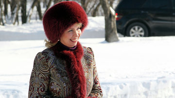 Светлана Медведева в Коломенском музее